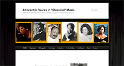 Desktop Screenshot of afrovoices.com