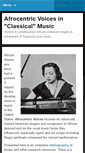 Mobile Screenshot of afrovoices.com
