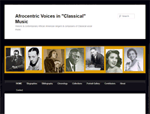 Tablet Screenshot of afrovoices.com